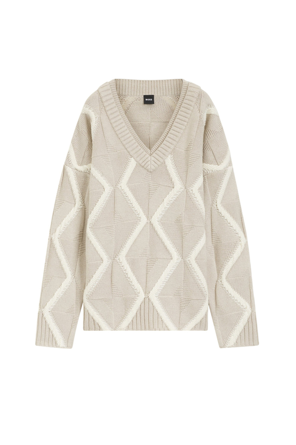 Женский BOSS Свитер Flarin из шерсти (цвет ), артикул 50553233 | Фото 1