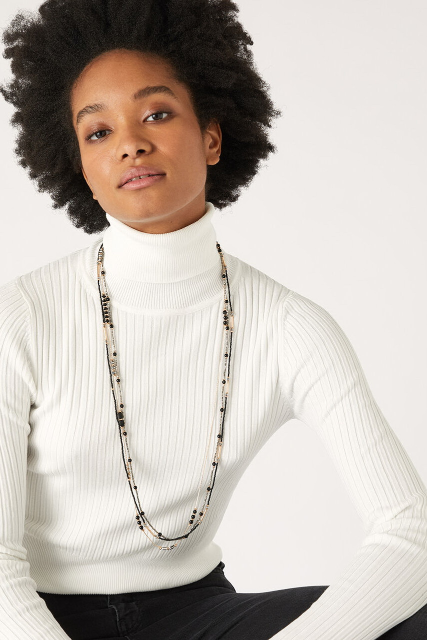 Женский Accessorize Многослойное ожерелье JENNIE с бисером (цвет ), артикул 982365 | Фото 2