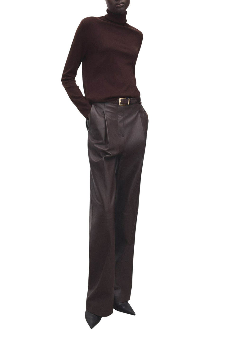 Женский Mango Водолазка LUCCAC однотонная (цвет ), артикул 27031274 | Фото 2