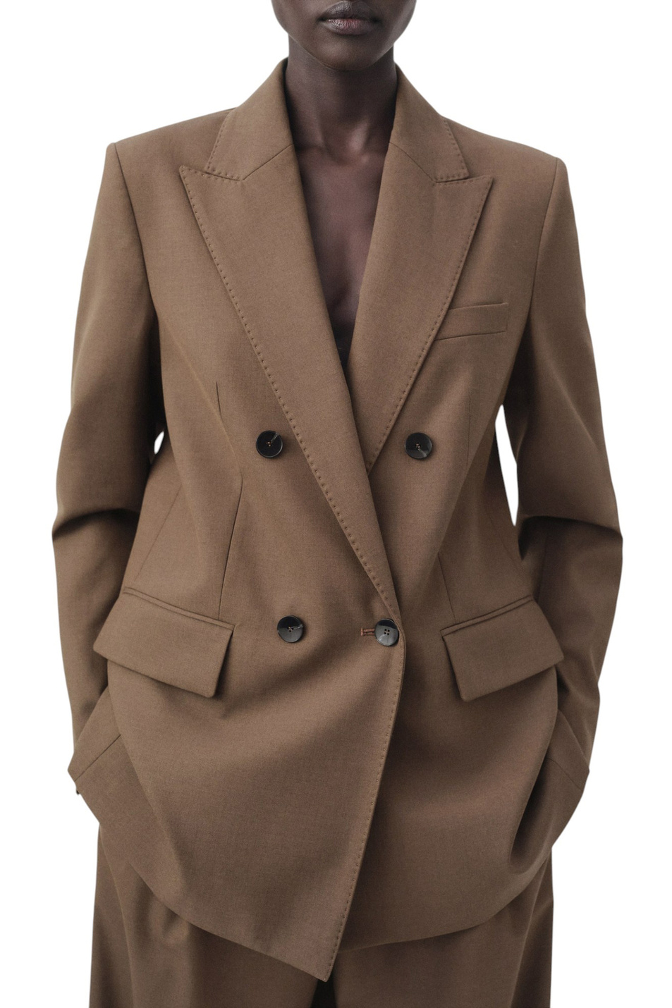 Женский Mango Пиджак IRIS двубортный (цвет ), артикул 17016365 | Фото 3