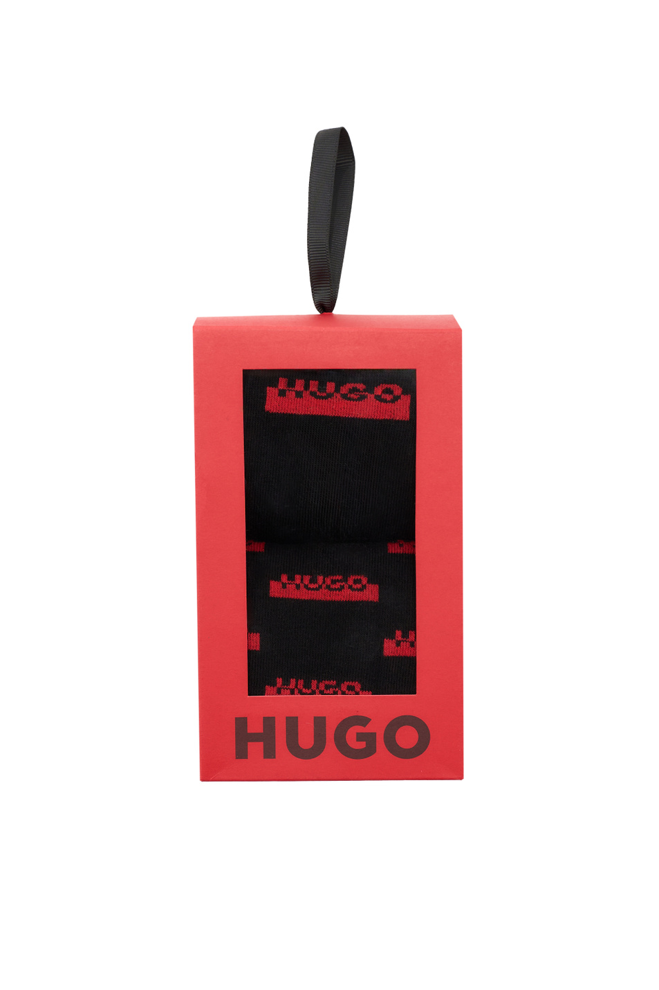 Носки в комплекте из 2 пар|Основной цвет:Черный Мужской HUGO Носки в комплекте из 2 пар (цвет ), артикул 50546669 | Фото 2