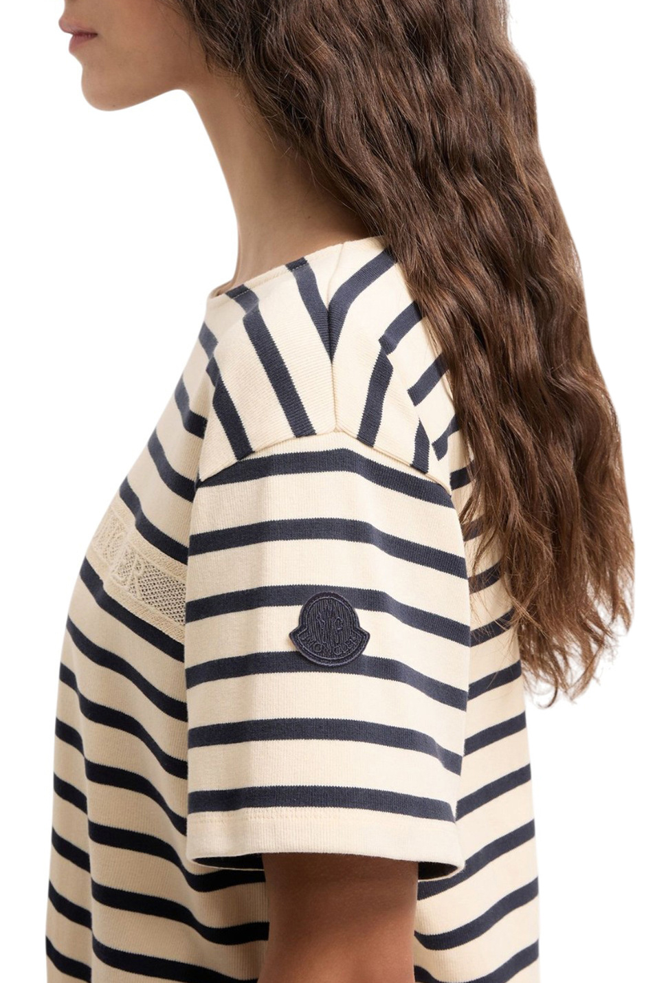 Женский Moncler Футболка из хлопка (цвет ), артикул L10938C00050-89BEB | Фото 5