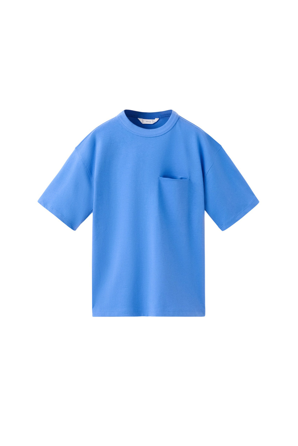 Мальчикам Mango Kids Футболка BASICMC из хлопка (цвет ), артикул 27033292 | Фото 1