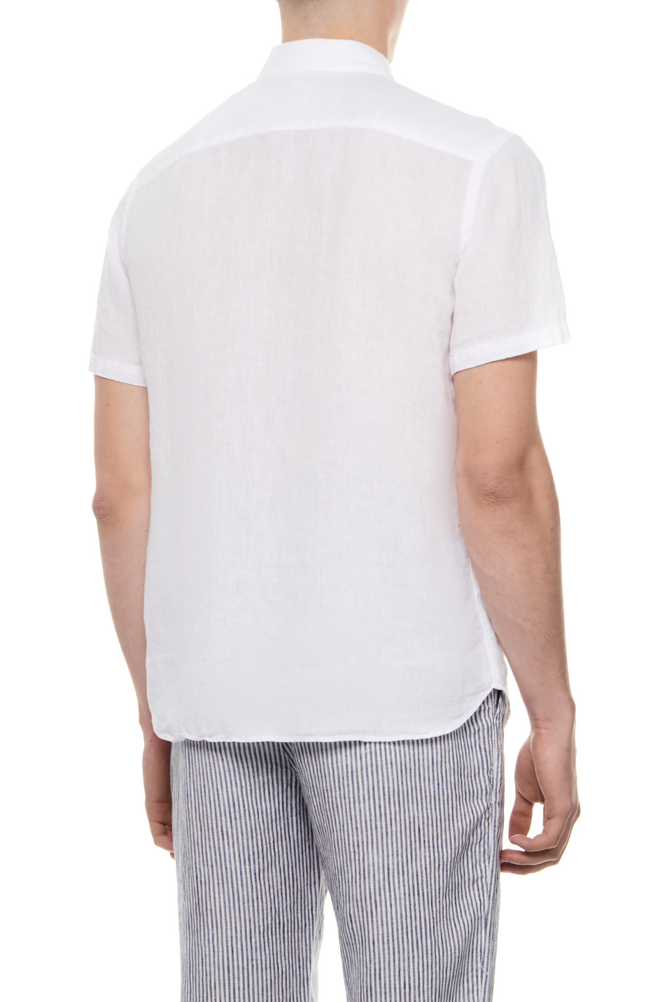 Мужской 120% Lino Рубашка из чистого льна (цвет ), артикул 31ALIM13680000115 | Фото 3