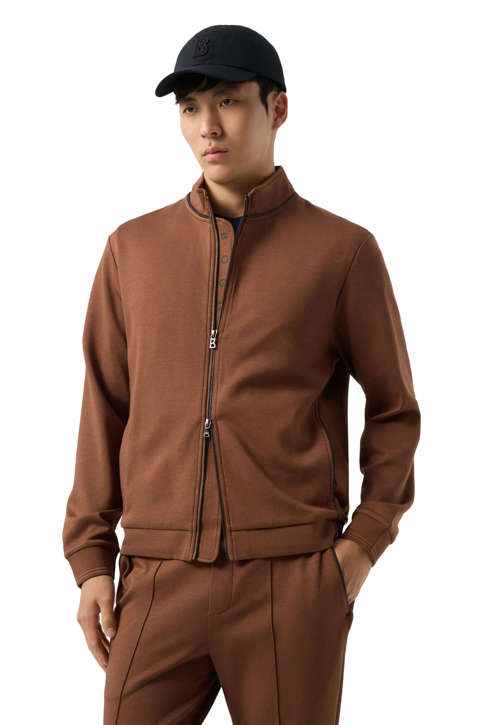 Мужской Bogner Толстовка SPENCER однотонная (цвет ), артикул 88195253 | Фото 4