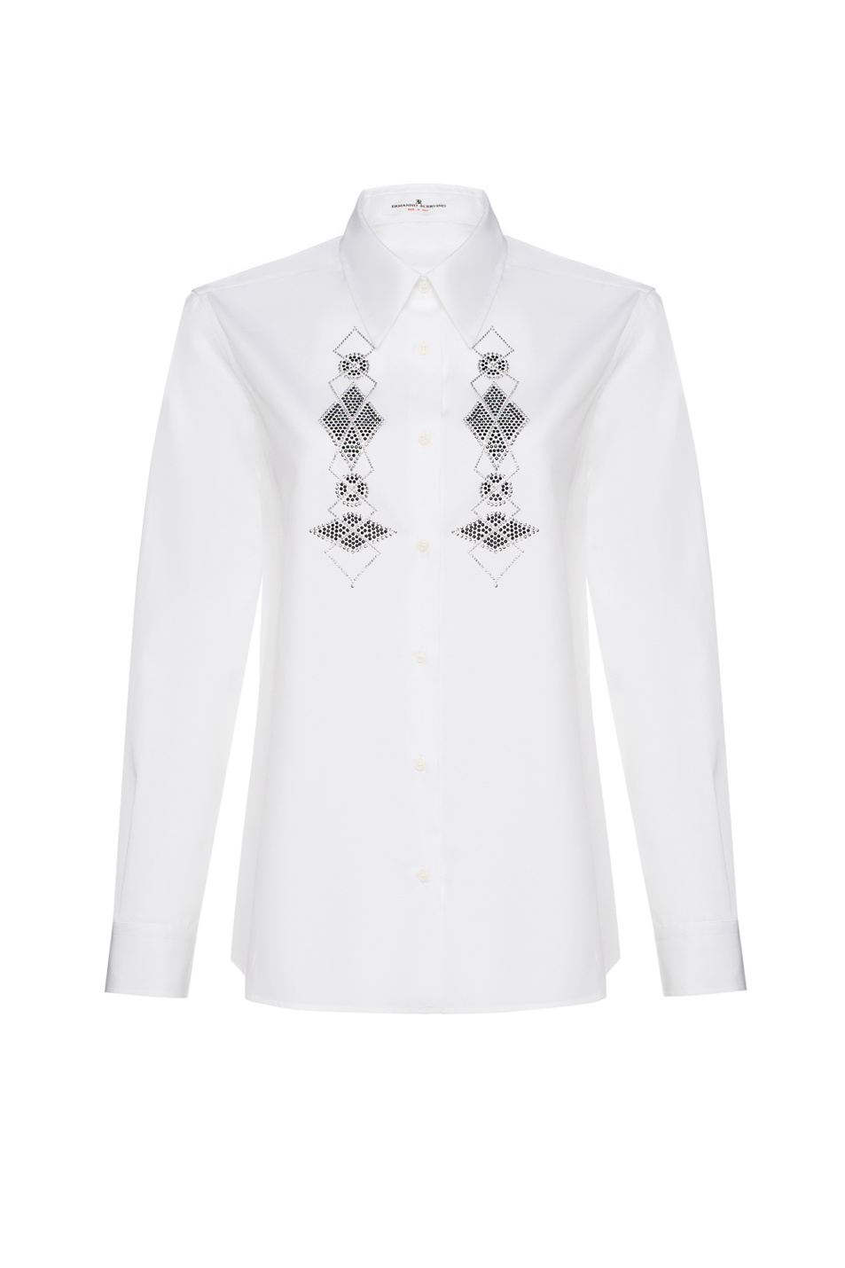 Женский ERMANNO SCERVINO Рубашка со стразами (цвет ), артикул D472K357CTBQP | Фото 1