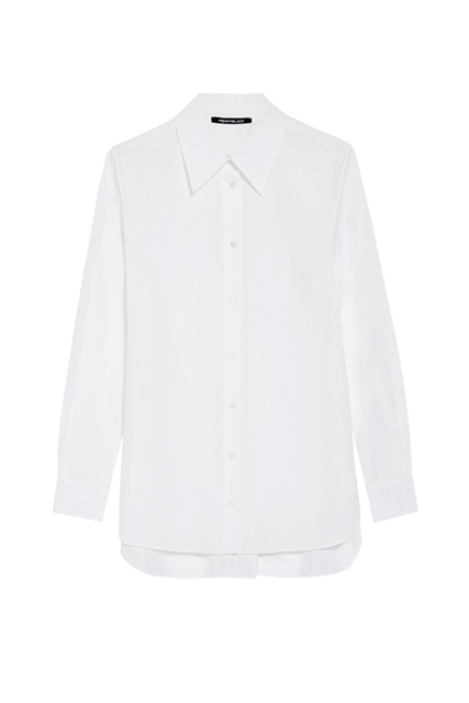 Рубашка FRIZZARE из хлопкового поплина|Основной цвет:Белый|Артикул:21110522 | Фото 1