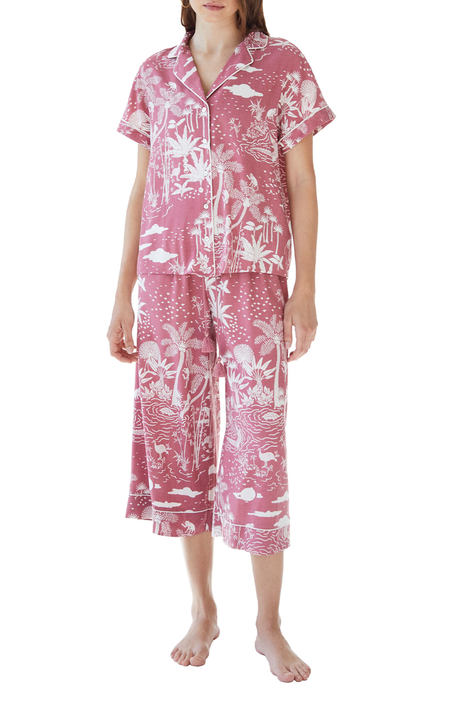 Women'secret Пижама в рубашечном стиле с принтом (цвет ), артикул 4852710 | Фото 1