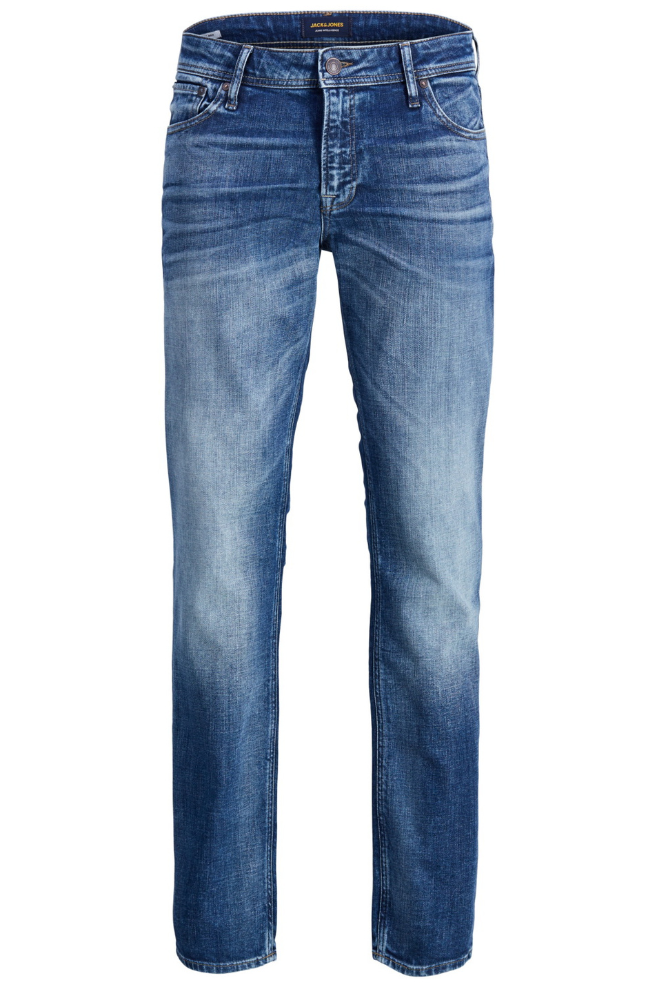 Мужской Jack & Jones Прямые джинсы Clark Regular fit (цвет ), артикул 12148235 | Фото 6