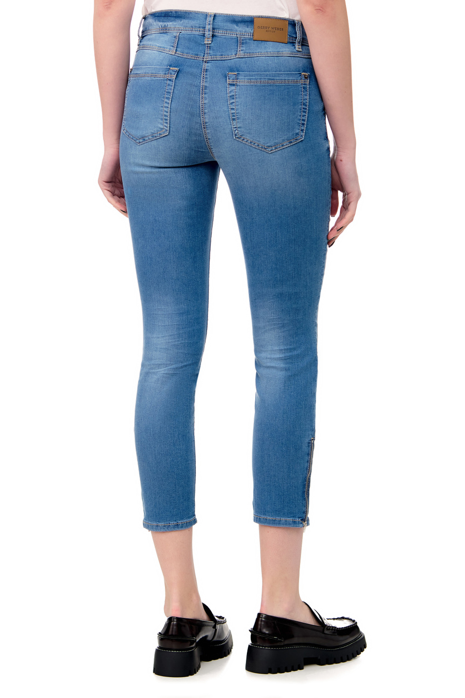 Женский Gerry Weber Джинсы из лиоцелла и хлопка (цвет ), артикул 622057-66835-Best4me Ligh | Фото 6