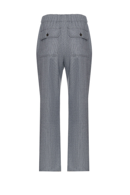 Однотонные брюки ALCA из шерсти|Основной цвет:Серый|Артикул:51360423 | Фото 2