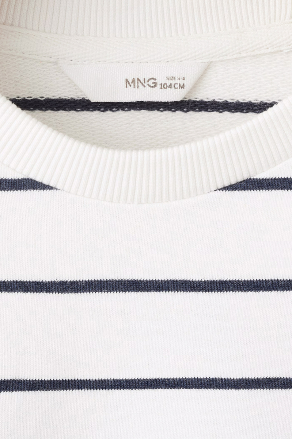 Девочкам Mango Kids Свитшот CONTRAST в полоску (цвет ), артикул 27015148 | Фото 3