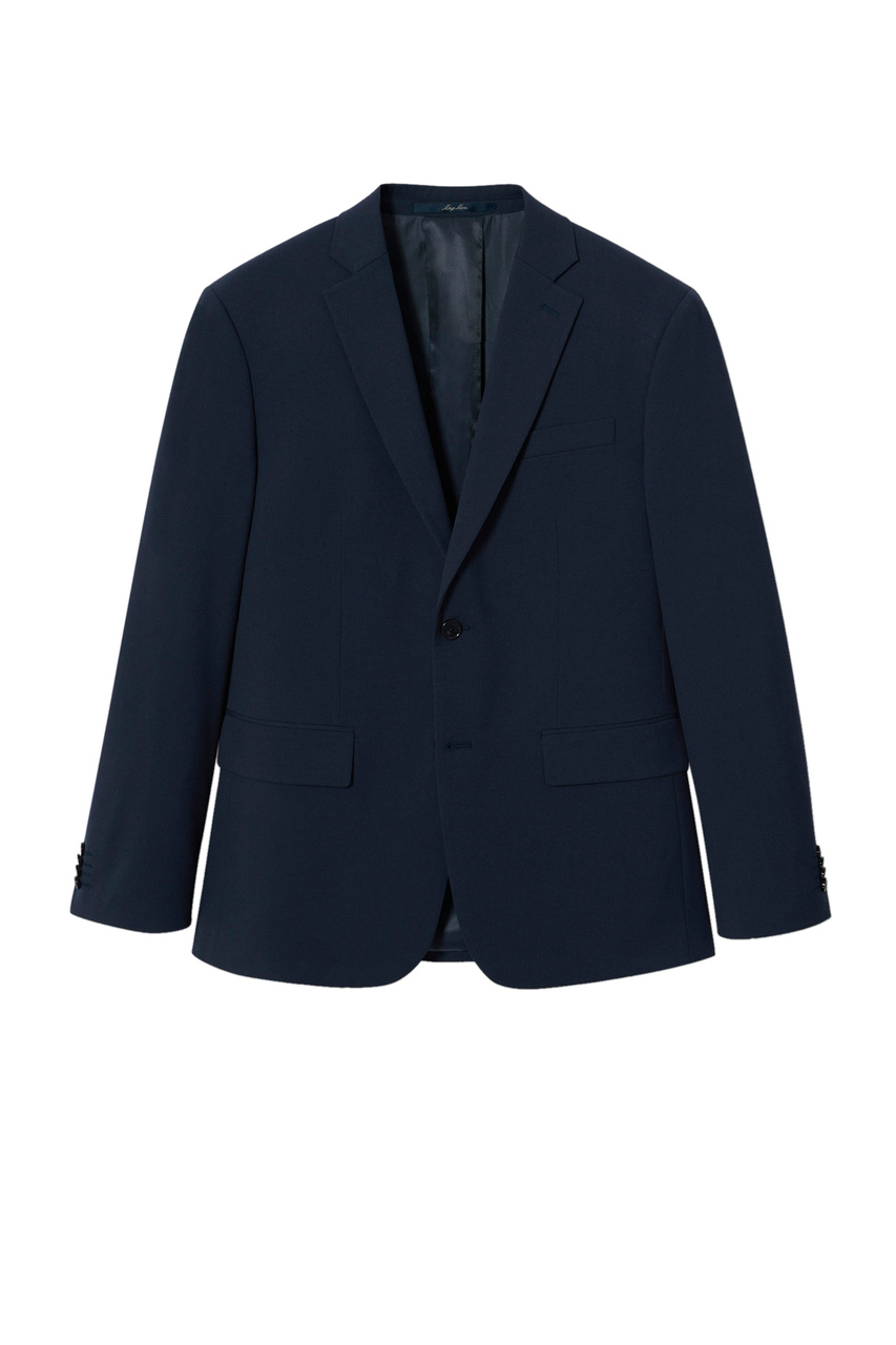 Пиджак BRASILIA облегающего кроя|Основной цвет:Синий|Артикул:37061272 | Фото 1