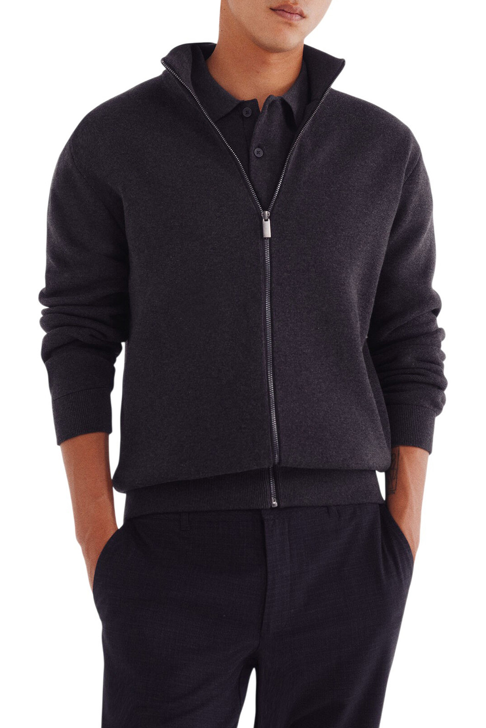 Мужской Springfield Кардиган на молнии (цвет ), артикул 0232604 | Фото 1