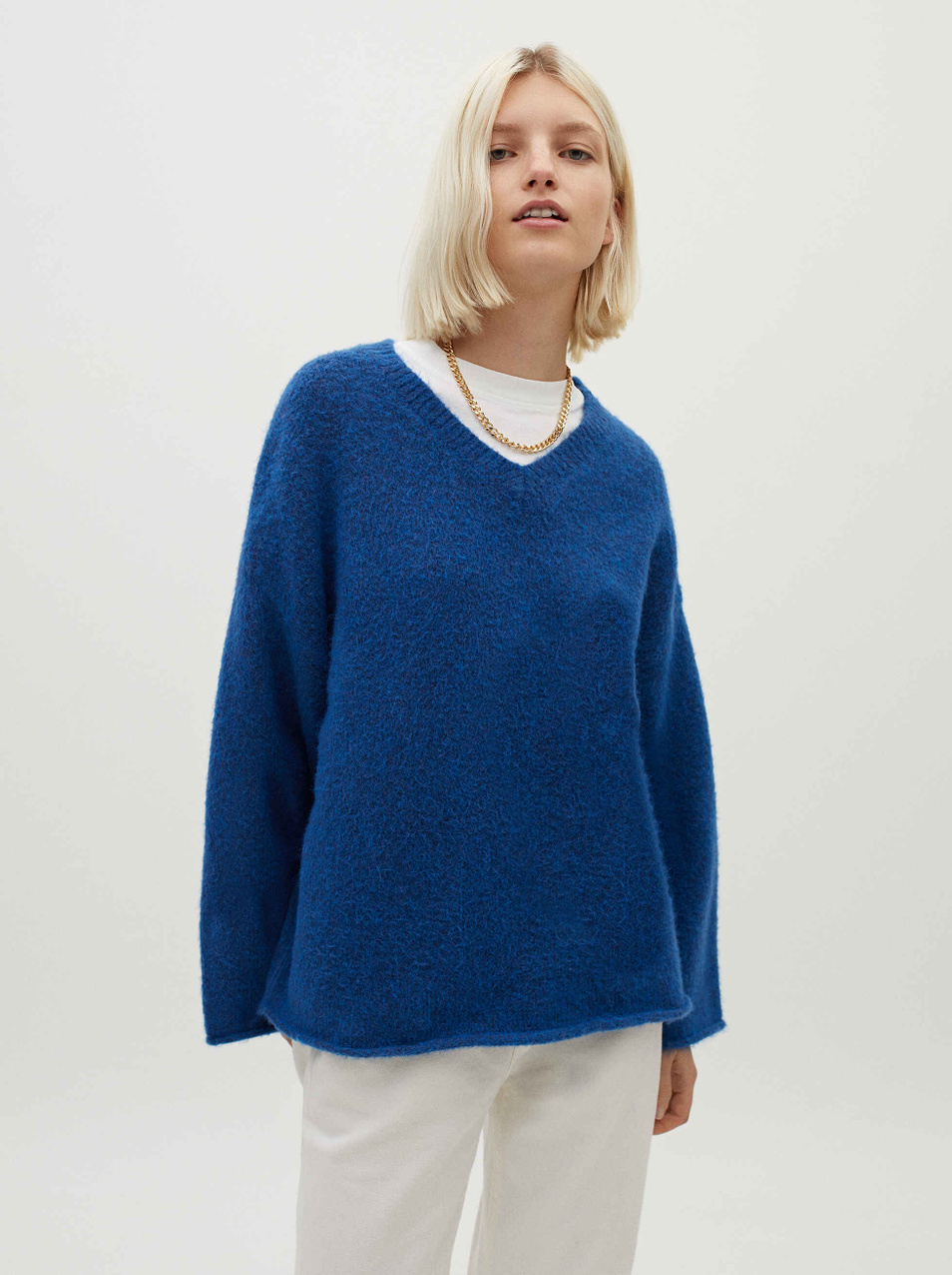 Parfois Вязаный свитер с V-образным вырезом (цвет ), артикул 181062 | Фото 3