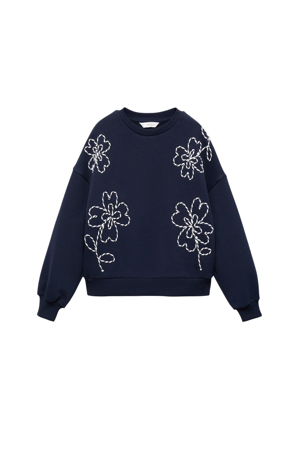 Девочкам Mango Kids Свитшот TREBOL с вышивкой (цвет ), артикул 87035971 | Фото 1