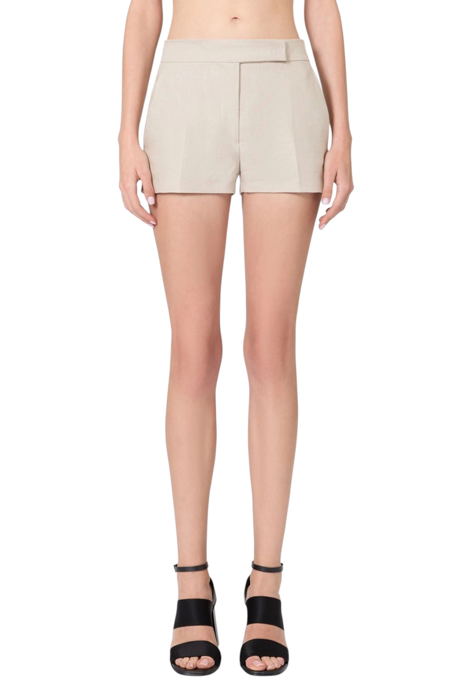 Женский Max Mara Шорты LANDA из льна (цвет ), артикул 2611141093 | Фото 3