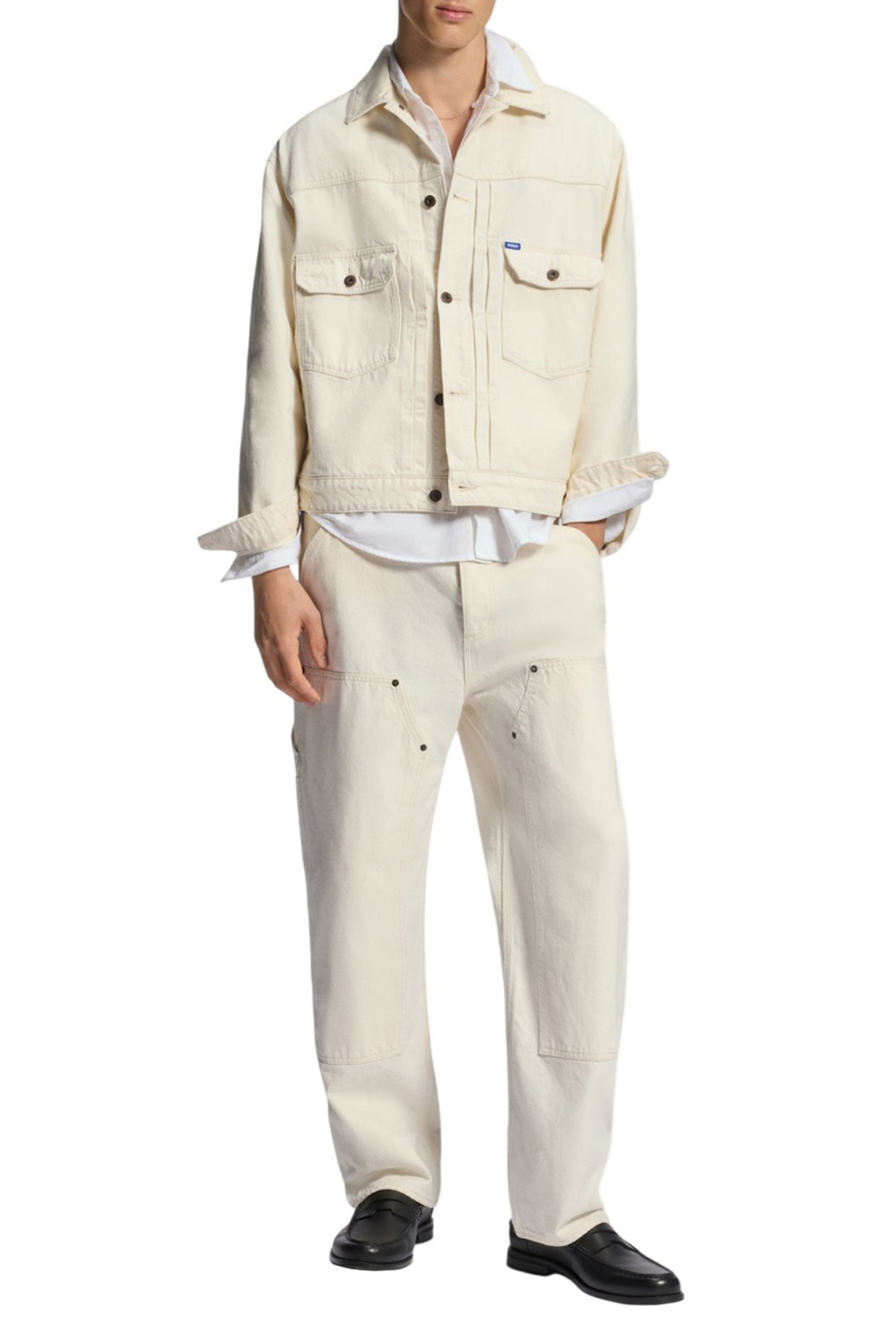 Мужской HUGO Куртка Nial джинсовая (цвет ), артикул 50555992 | Фото 2