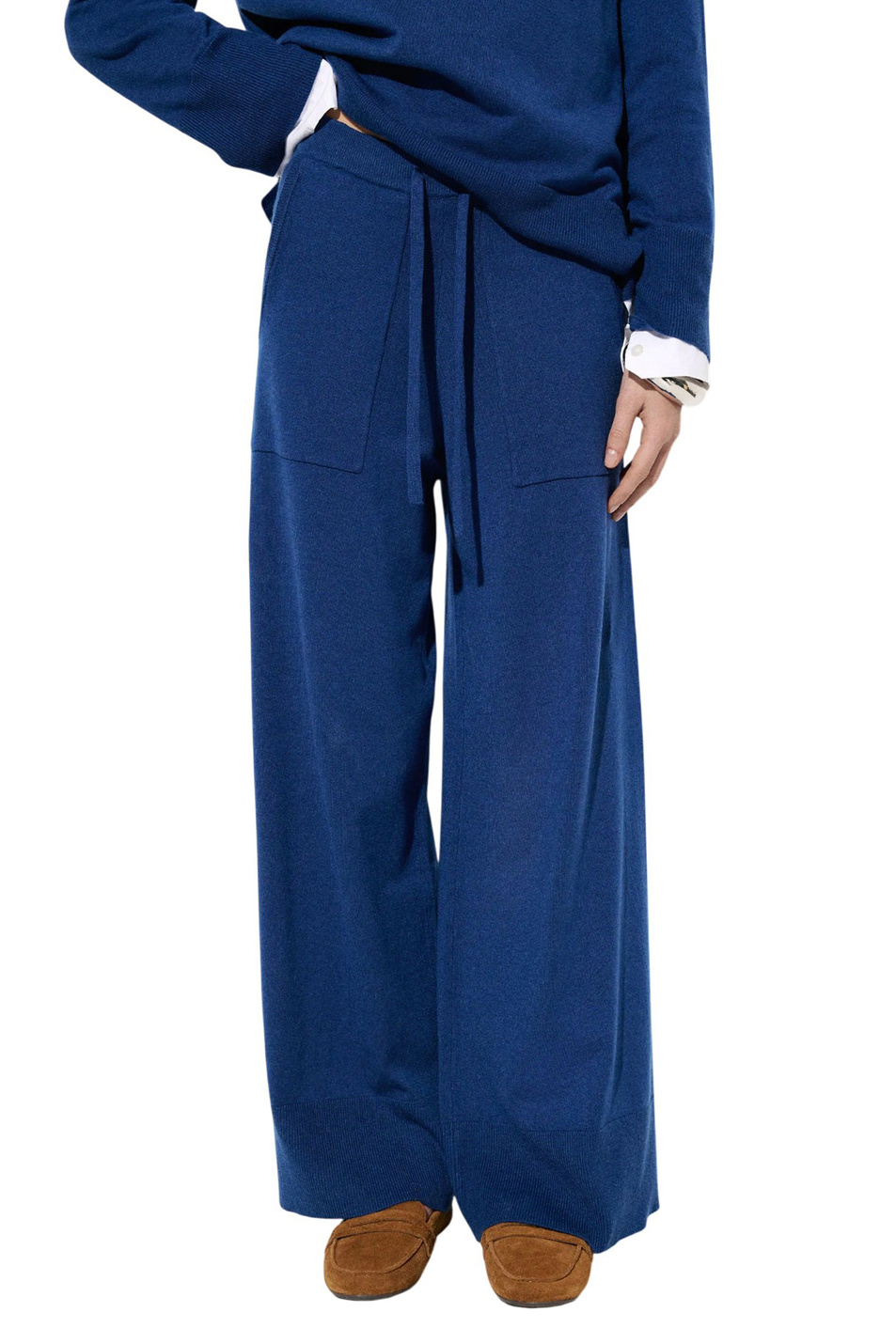 Брюки однотонные|Основной цвет:Синий Женский Parfois Брюки однотонные (цвет ), артикул 227692 | Фото 3