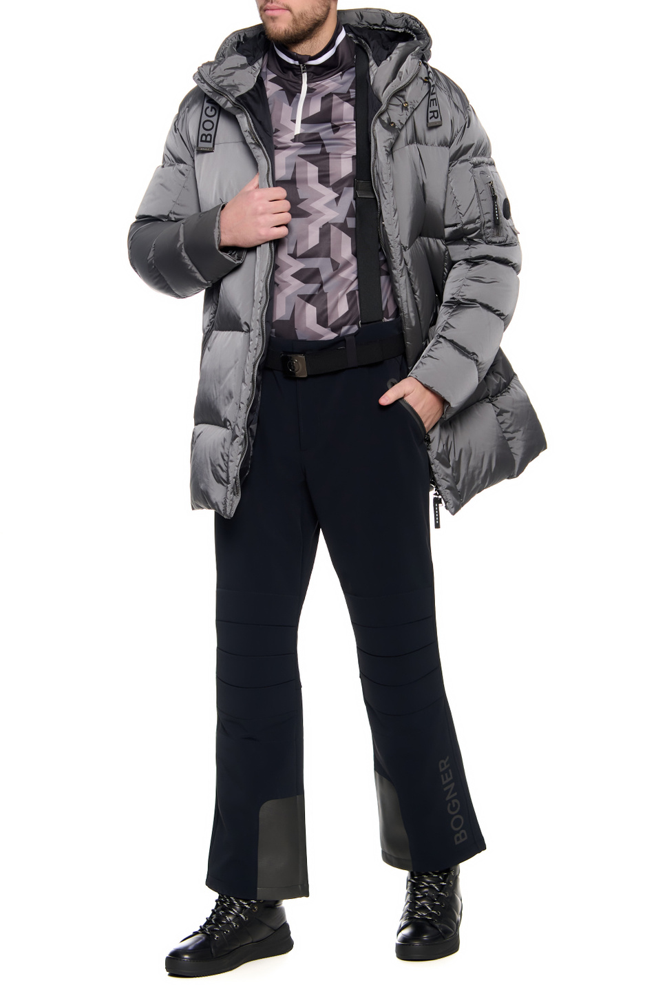 Мужской Bogner Лыжные брюки CURT с ремешками (цвет ), артикул 11164433 | Фото 3