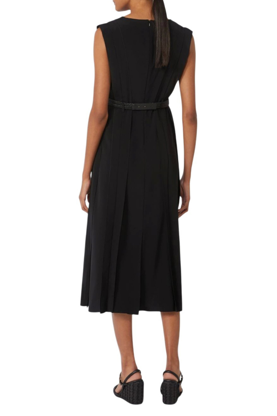 Женский Max Mara Платье ZANNATA с плетеным поясом (цвет ), артикул 2611221062 | Фото 4