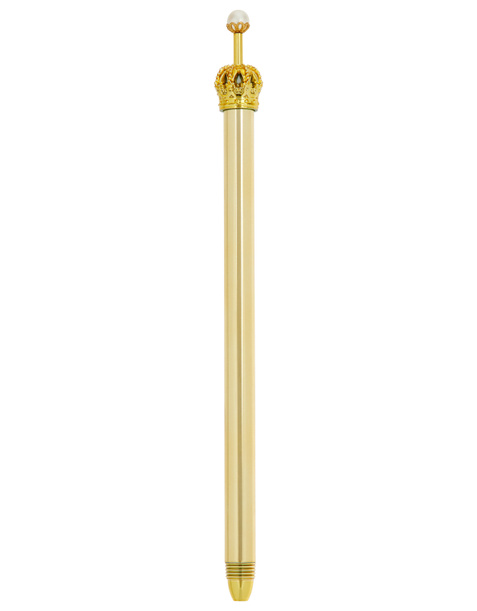 Accessorize Ручка шариковая CITY CROWN TOPPER (Золотой цвет), артикул 899299 | Фото 1