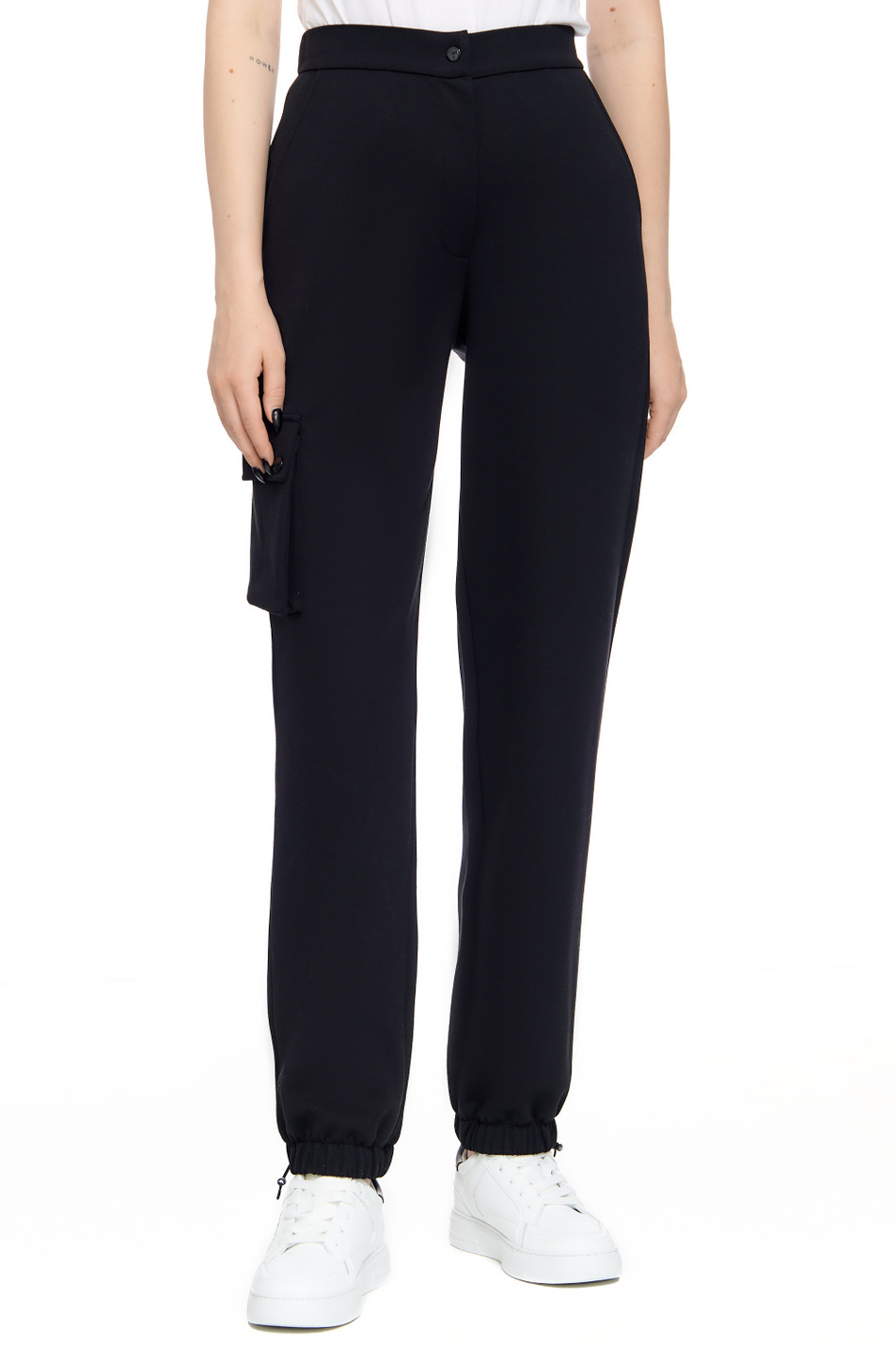 Женский Emporio Armani Брюки однотонные (цвет ), артикул 6R2P7G-2JRKZ | Фото 4