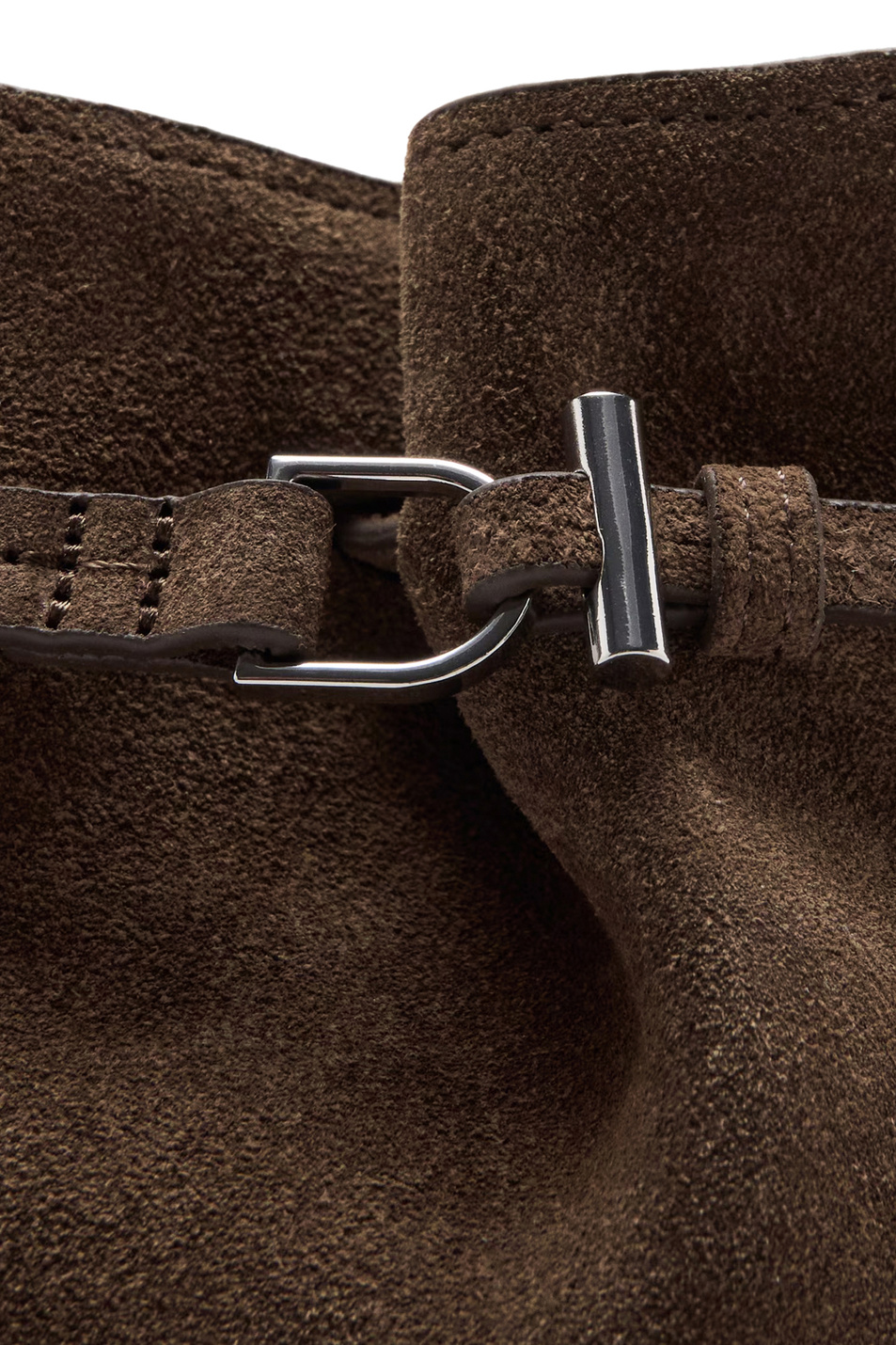 Сумка RUIRA из натуральной замши|Основной цвет:Коричневый Женский Mango Сумка RUIRA из натуральной замши (цвет ), артикул 27031213 | Фото 4