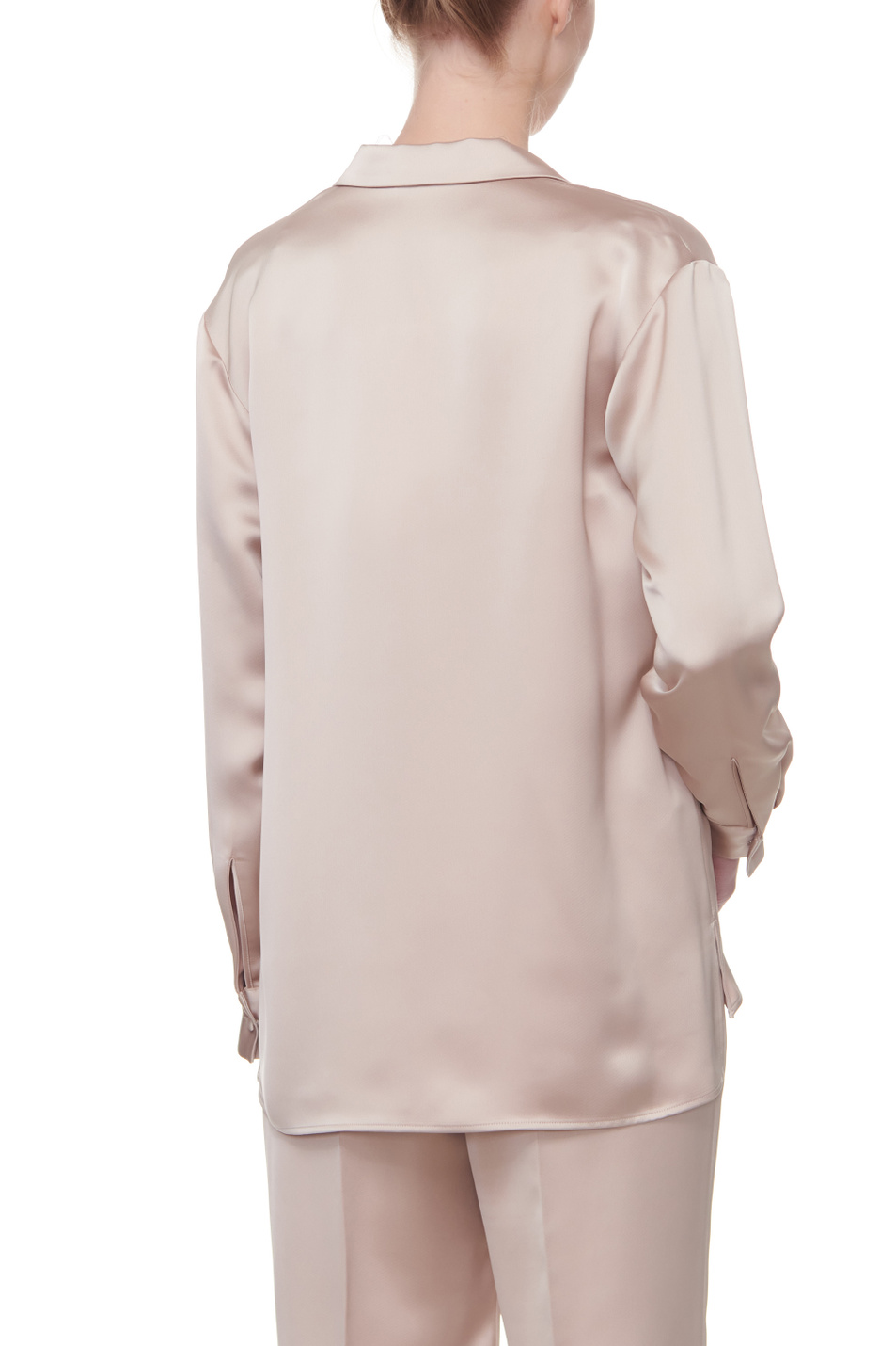 BOSS Блузка свободного кроя с нагрудным карманом (цвет ), артикул 50463977 | Фото 5