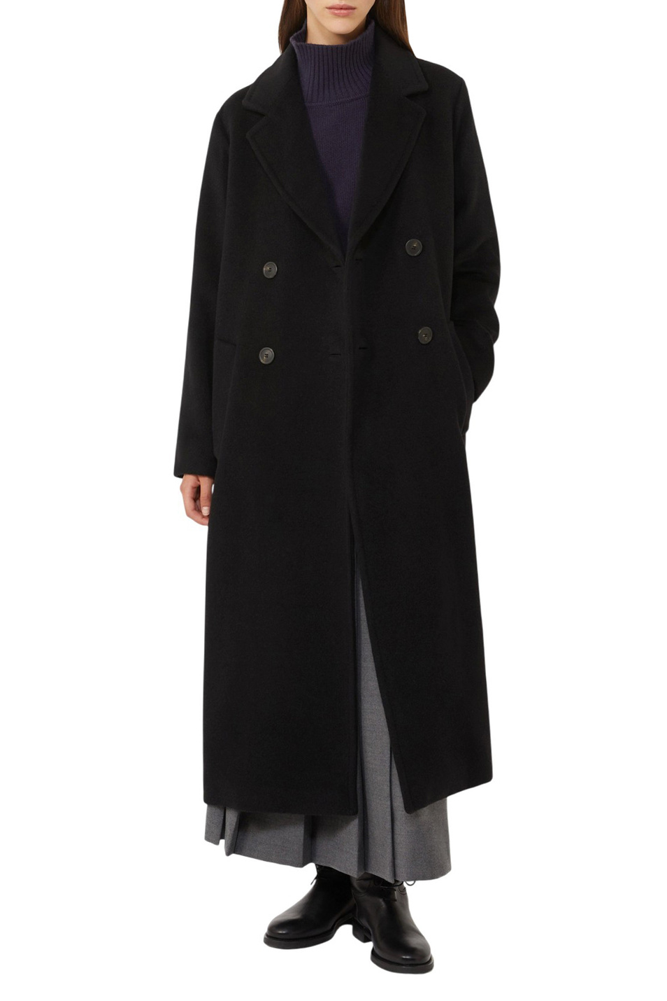 Женский Weekend Max Mara Пальто ZUFOLO из смесовой шерсти (цвет ), артикул 2525016092 | Фото 2