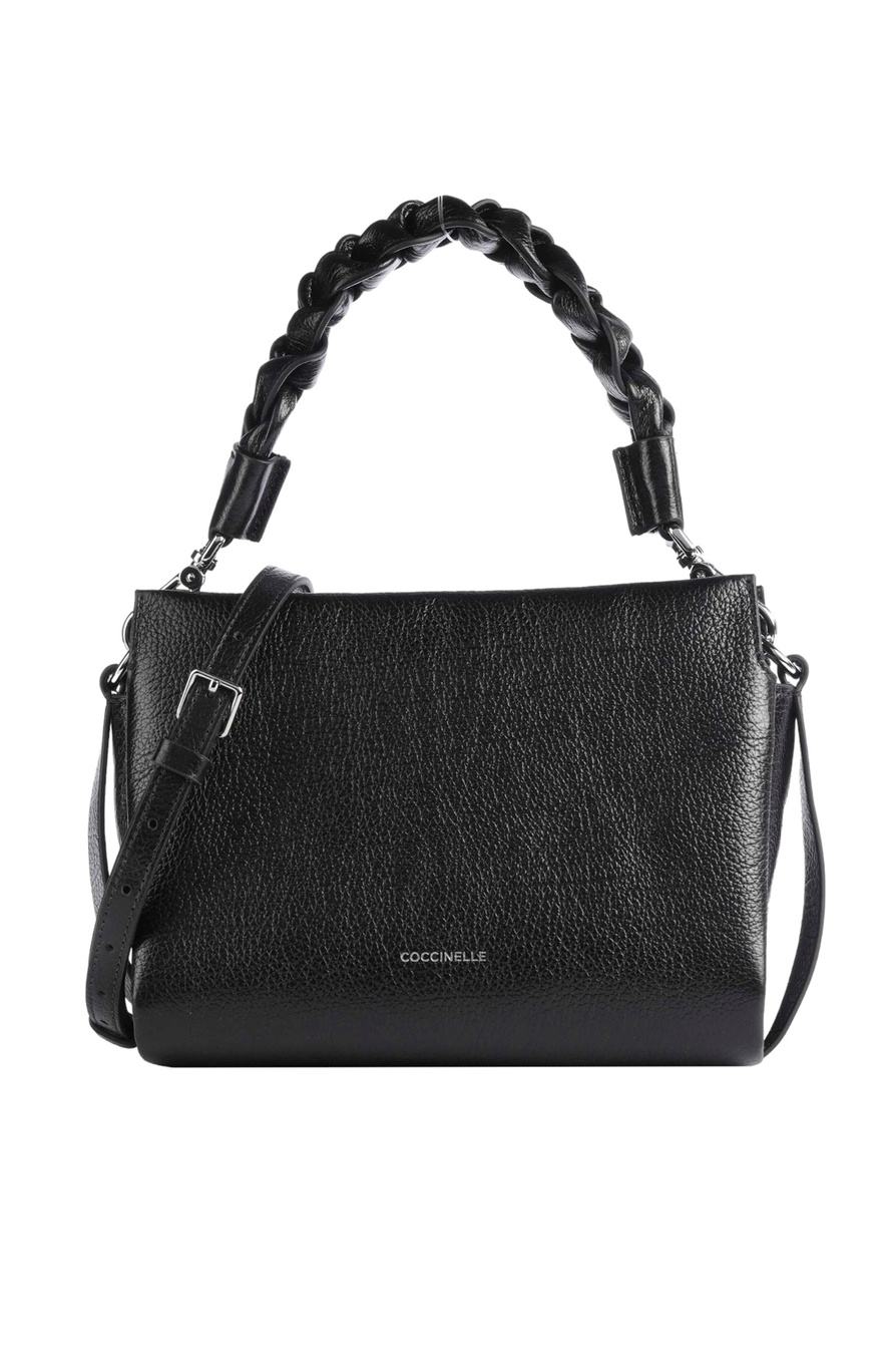 Coccinelle ❤ женская сумка boheme shiny goat черный цвет, размер TU, цена  1319.99 BYN