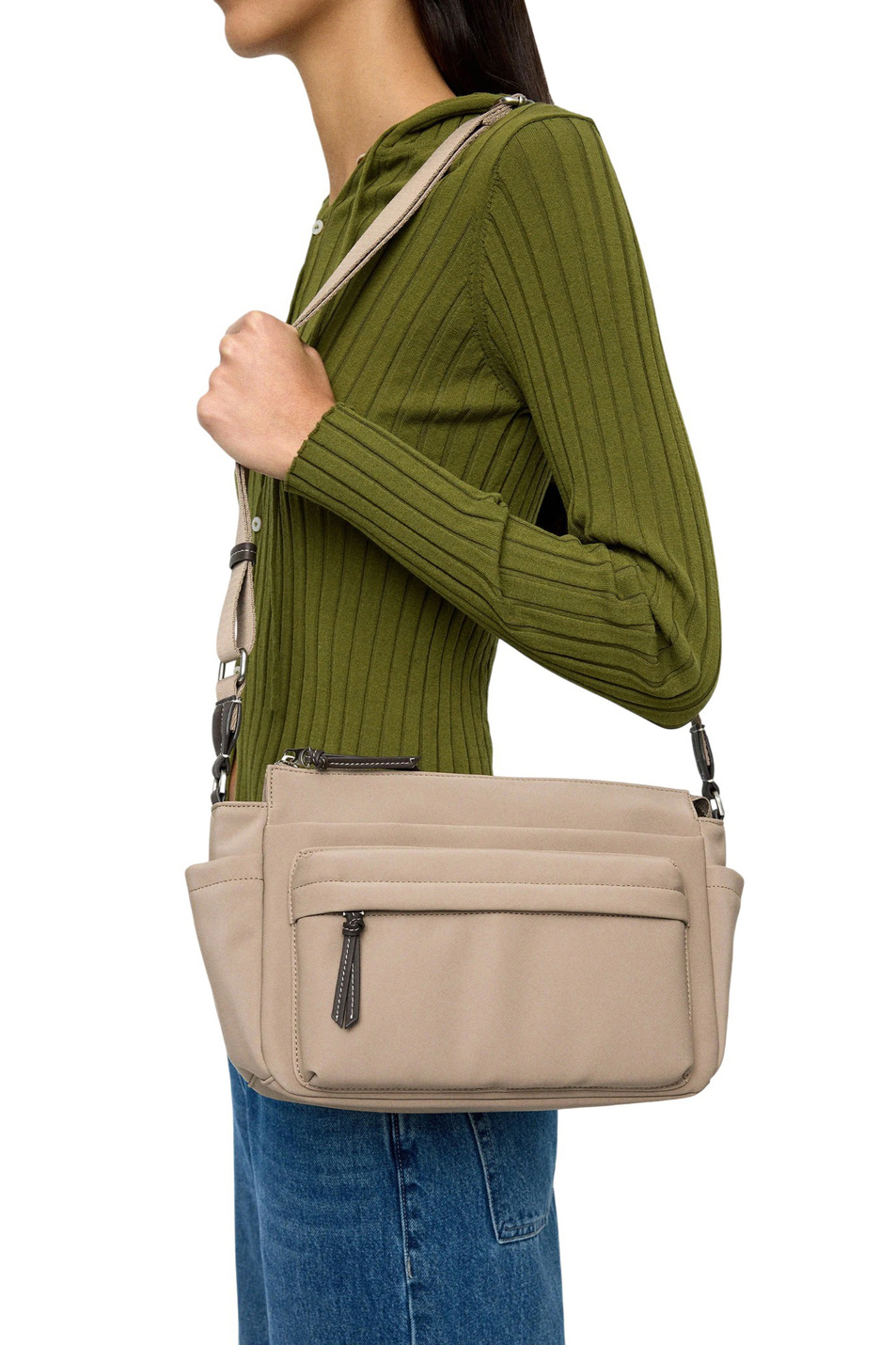 Женский Parfois Сумка через плечо из нейлона (цвет ), артикул 242357 | Фото 5