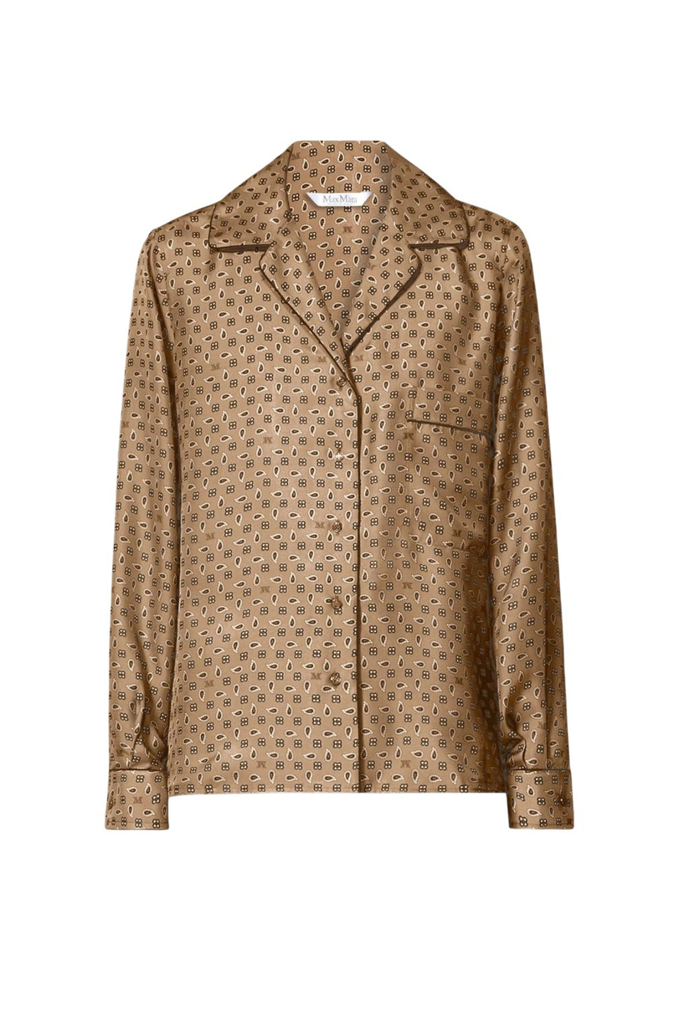 Женский Max Mara Блузка DISCO из шелка с принтом (цвет ), артикул 2611111131 | Фото 1