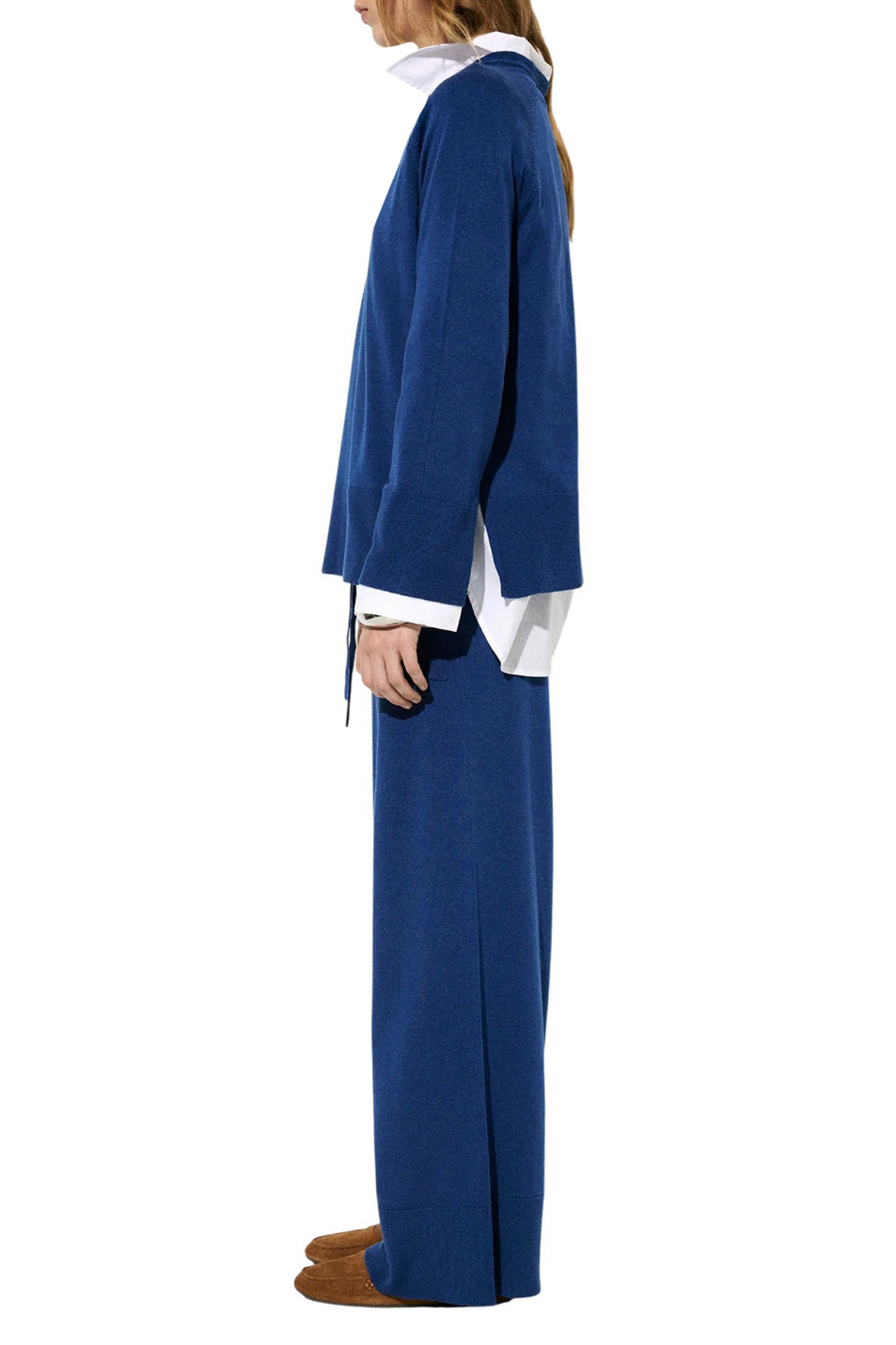 Брюки однотонные|Основной цвет:Синий Женский Parfois Брюки однотонные (цвет ), артикул 227692 | Фото 4