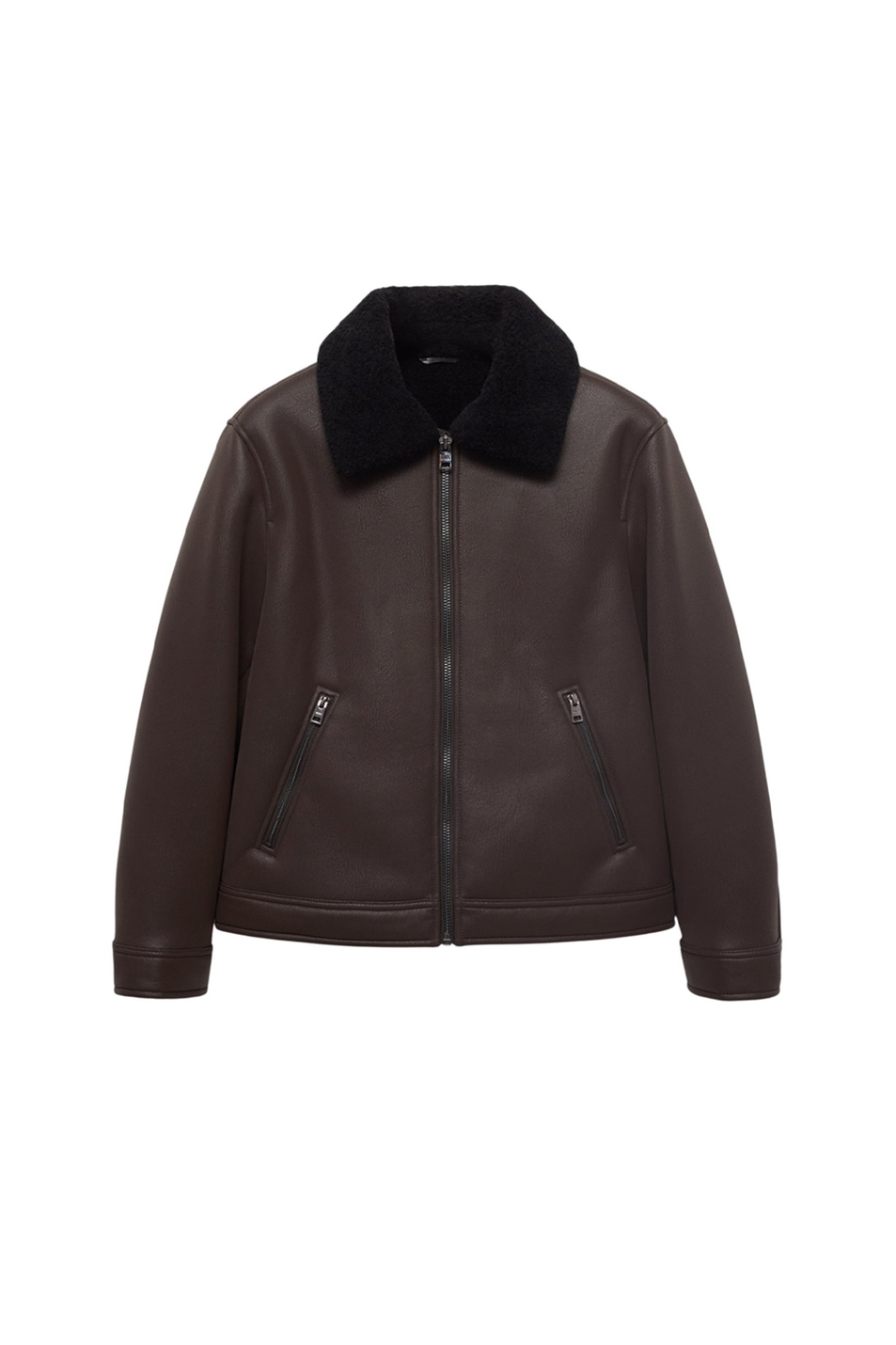 Мужской Mango Man Куртка OULU из искусственной кожи (цвет ), артикул 17061518 | Фото 1