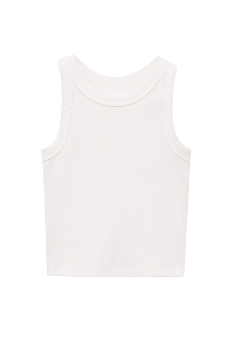 Девочкам Mango Kids Топ RIB из эластичного хлопка (цвет ), артикул 87056344 | Фото 1
