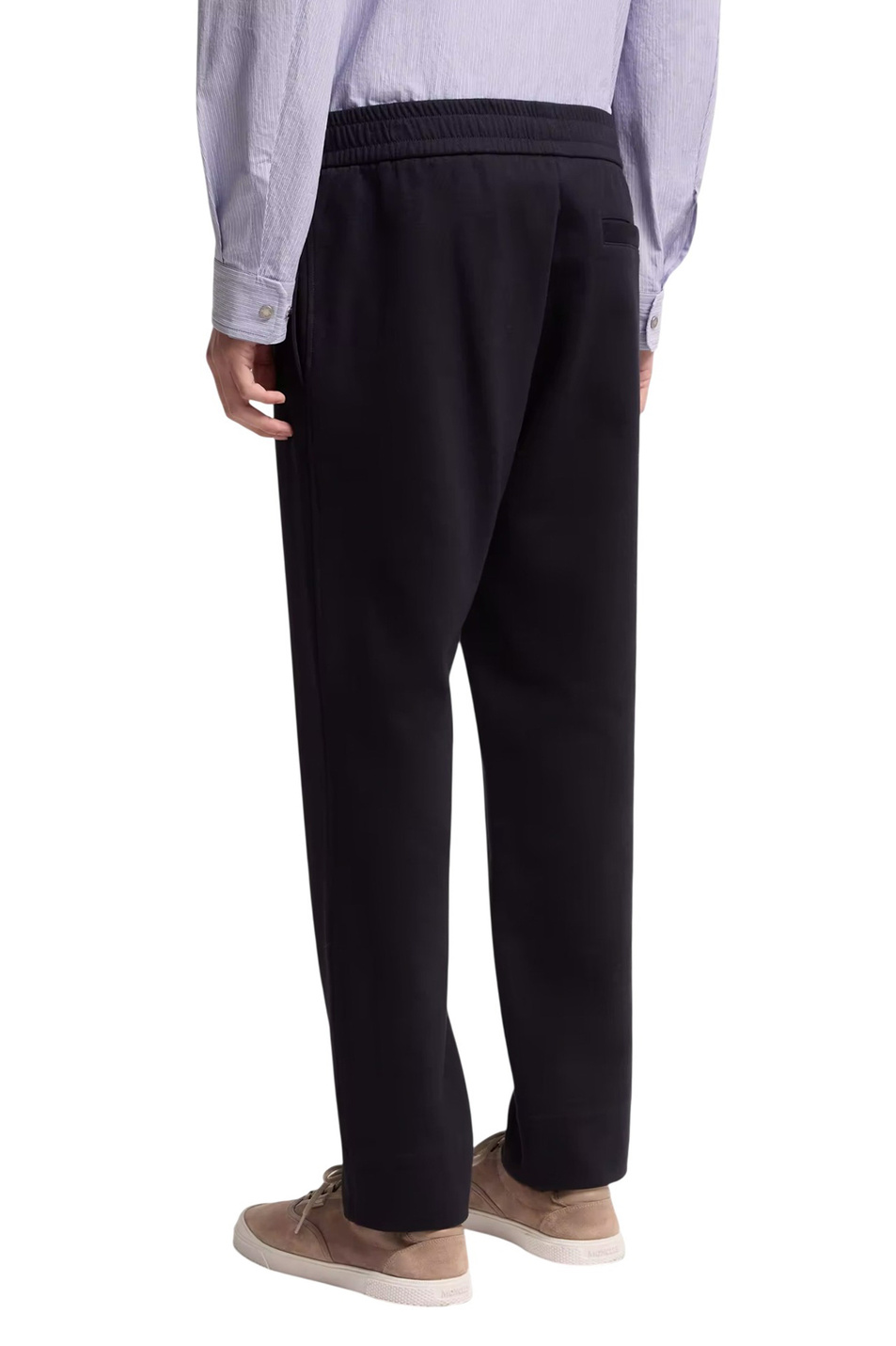 Брюки с эластичным поясом|Основной цвет:Синий Мужской Moncler Брюки с эластичным поясом (цвет ), артикул L10918H00007-89B5F | Фото 4