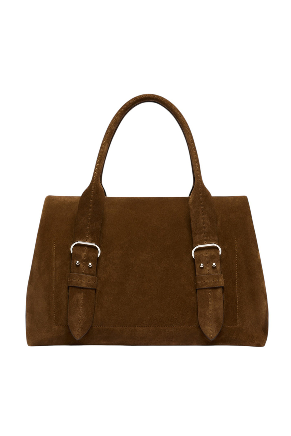 Женский Max Mara Сумка ARCHETIPO из натуральной замши (цвет ), артикул 2524516111 | Фото 3