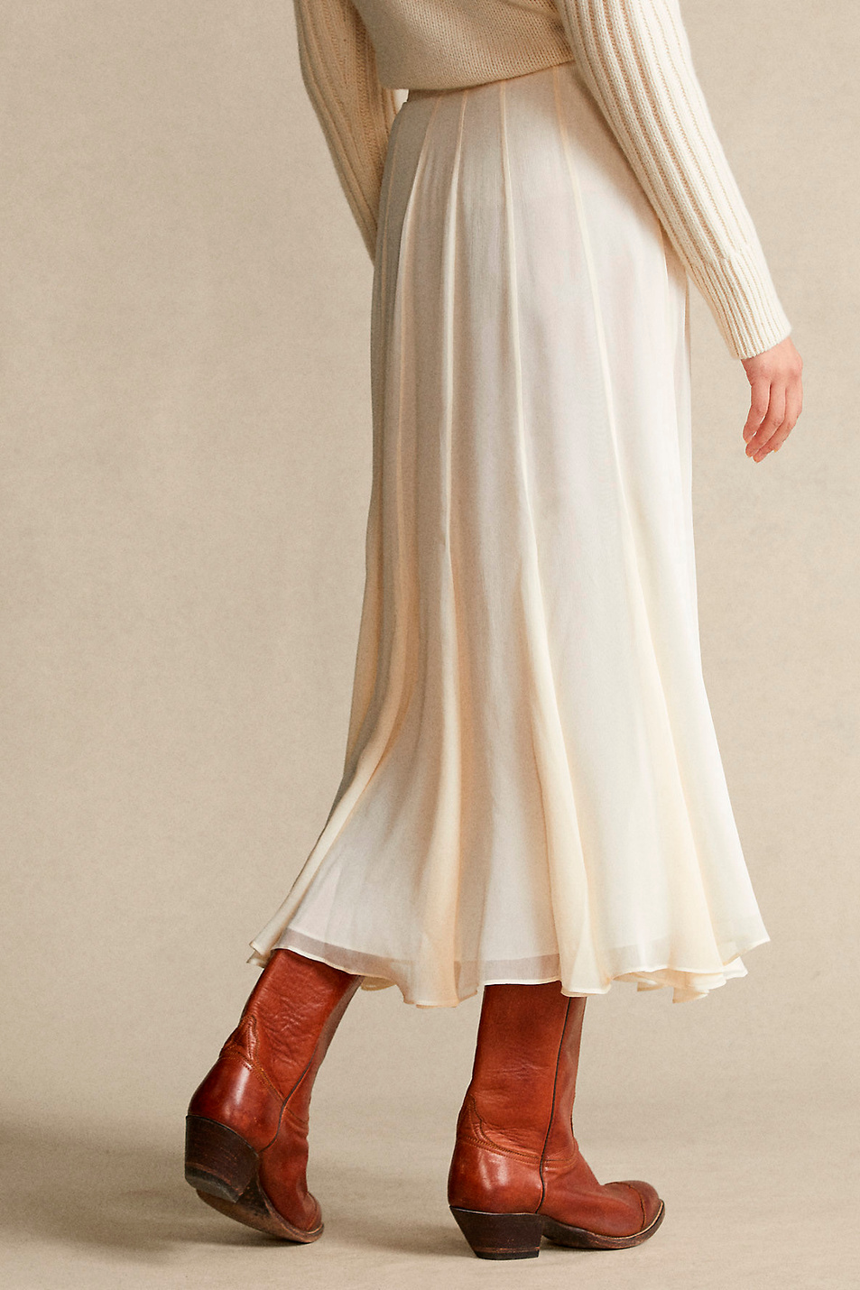 Polo Ralph Lauren Шифоновая юбка макси (цвет ), артикул 211842480001 | Фото 4
