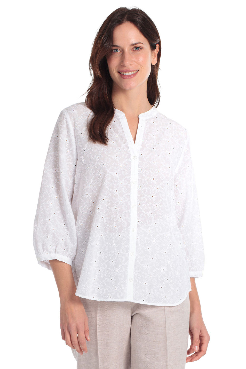 Женский Gerry Weber Блузка с вышивкой (цвет ), артикул N61072 | Фото 4