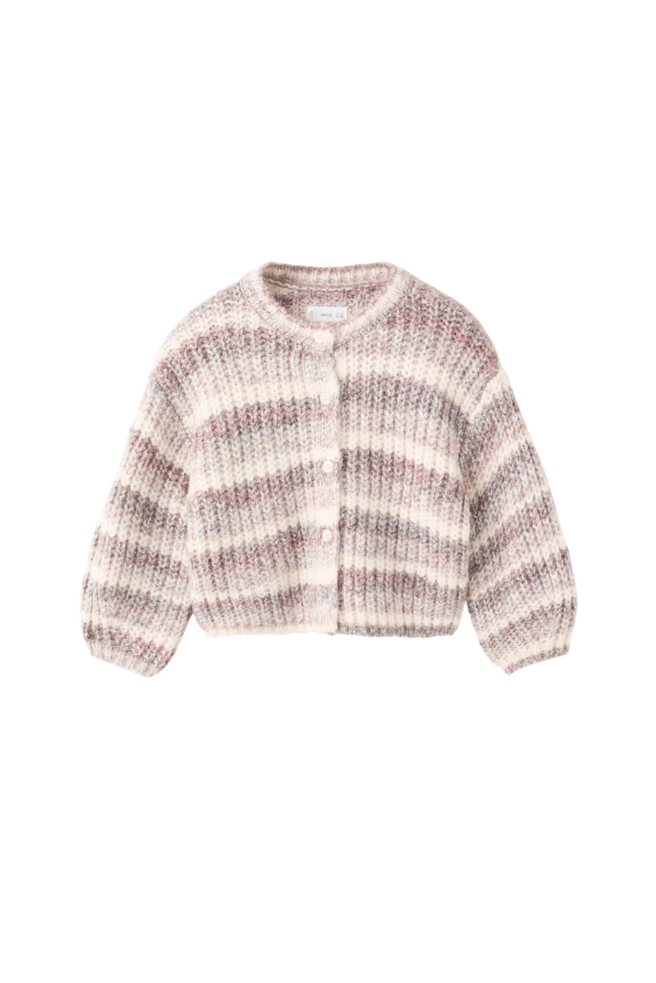 Девочкам Mango Kids Кардиган DUSK в полоску (цвет ), артикул 17067786 | Фото 1