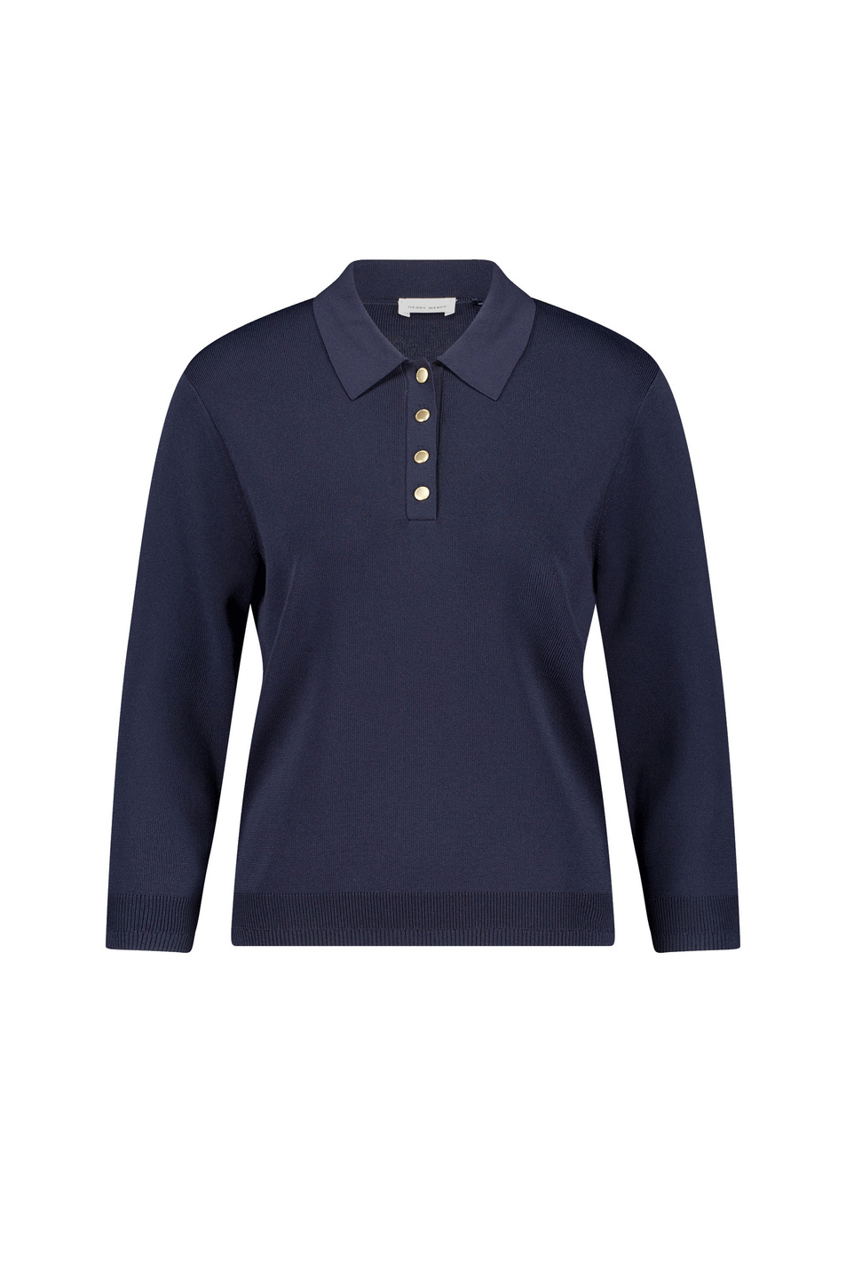Женский Gerry Weber Джемпер поло однотонный (цвет ), артикул 190002-57004 | Фото 1