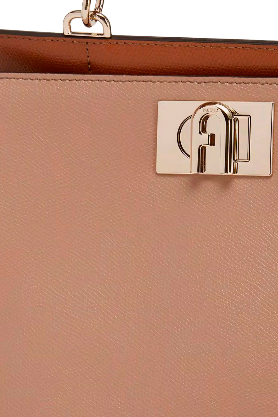 Женский Furla Сумка FURLA 1927 из фактурной кожи (цвет ), артикул WB00654-ACO000 | Фото 5