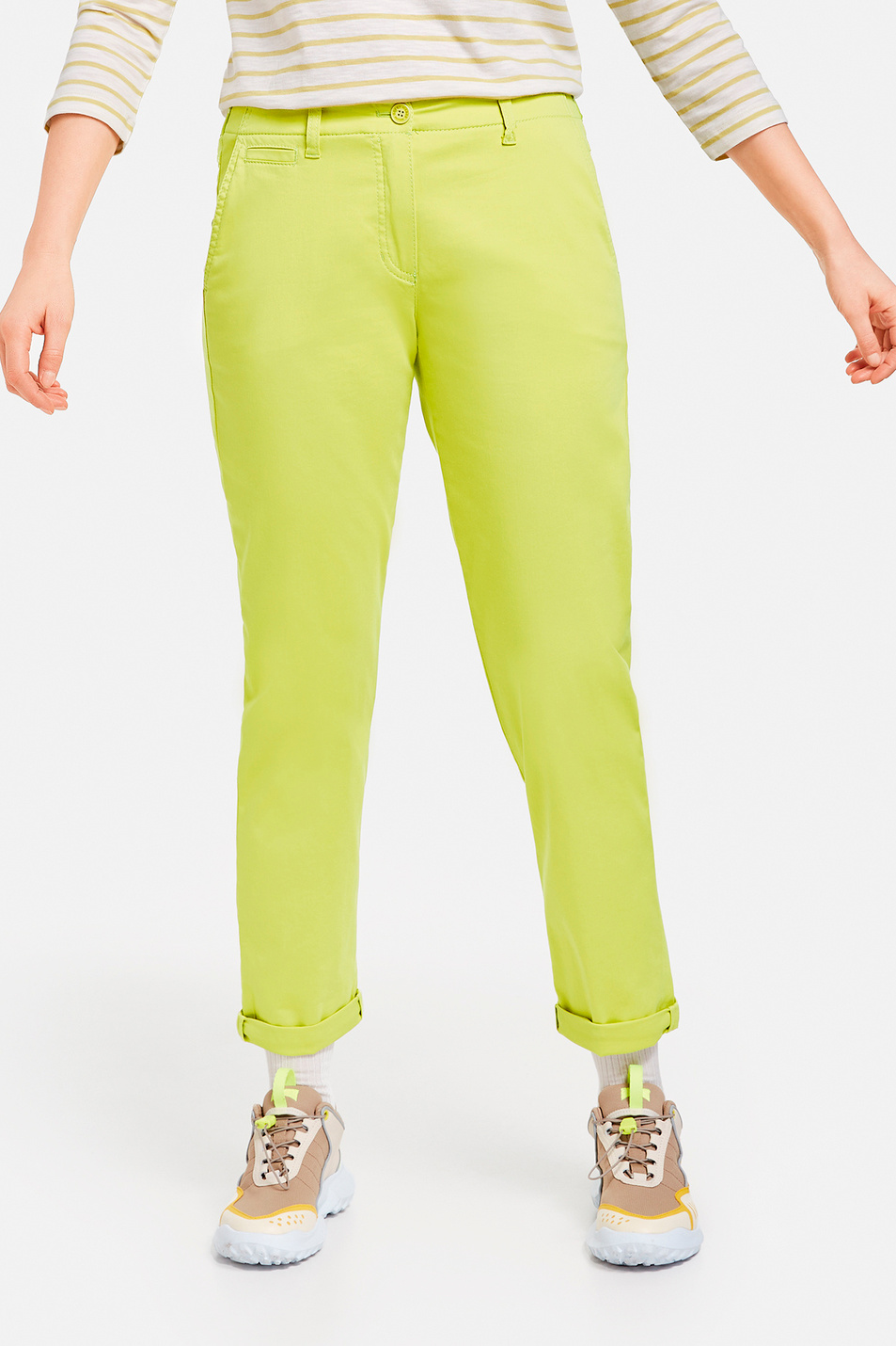 Gerry Weber Эластичные брюки чинос из органического хлопка длиной 7/8 (цвет ), артикул 92411-67712-Chino 7/8 | Фото 4
