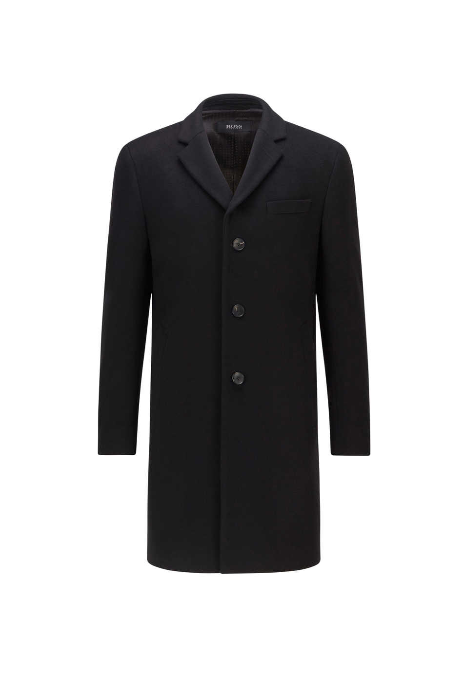 Мужской BOSS Пальто из смесовой шерсти с добавлением кашемира (цвет ), артикул 50459022 | Фото 1