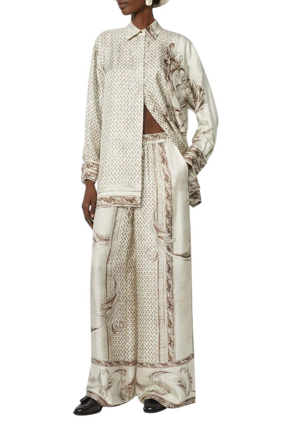 Женский Max Mara Брюки RIVE из шелка (цвет ), артикул 2611131121 | Фото 2