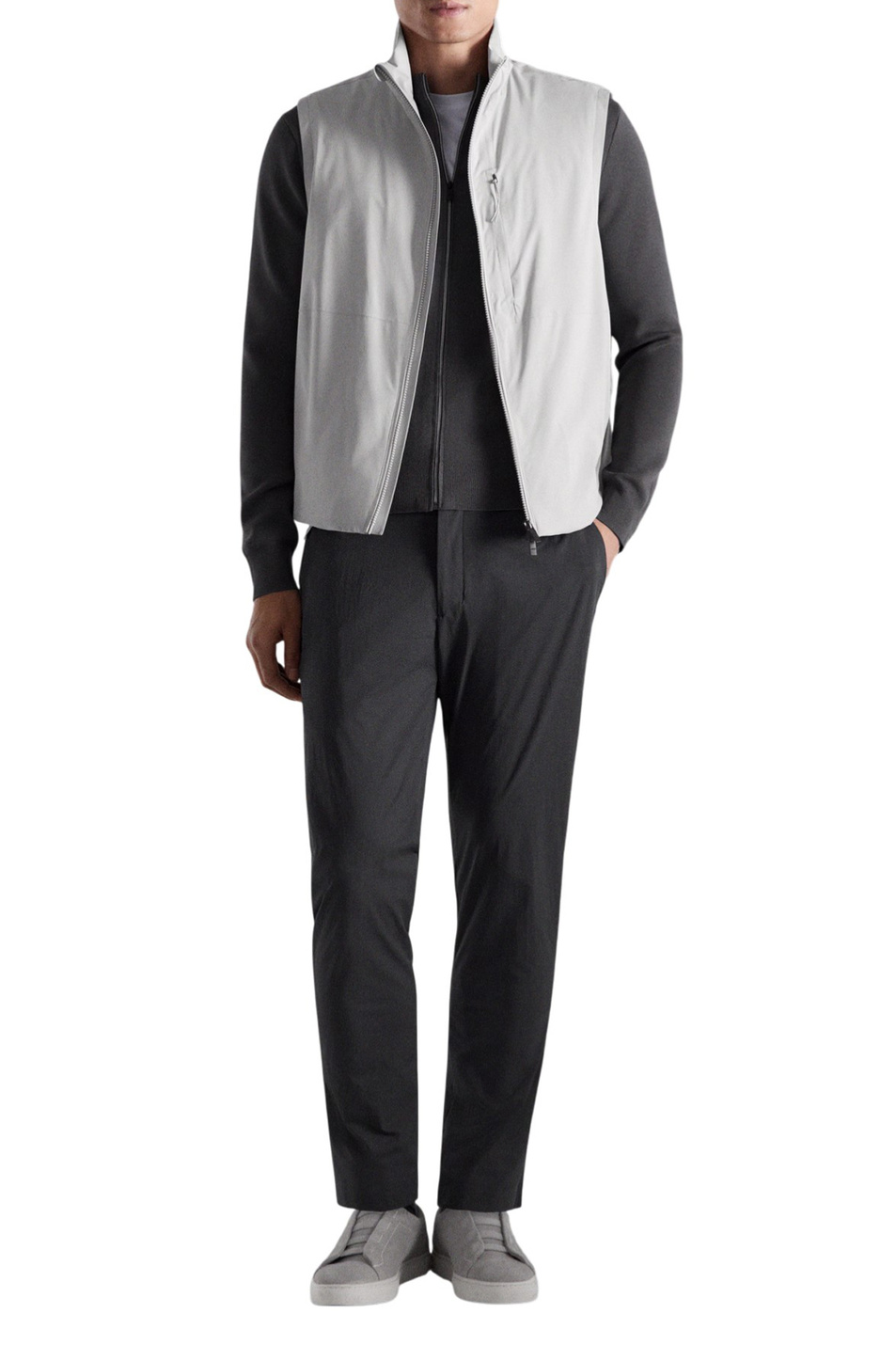 Мужской Mango Man Жилет ATLAST на молнии (цвет ), артикул 27064406 | Фото 2