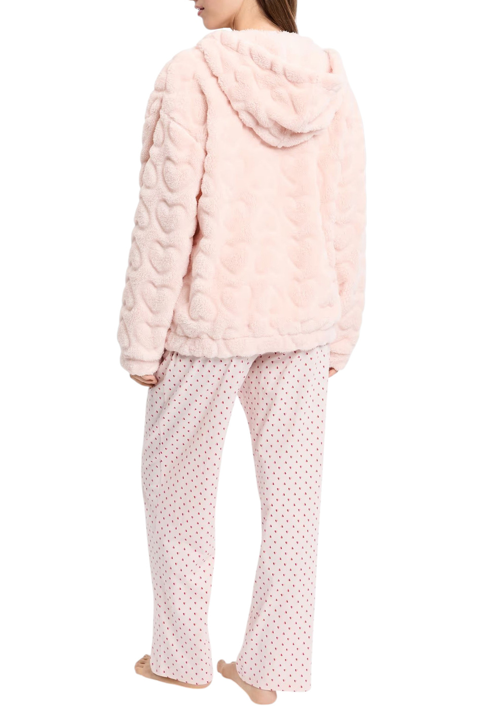 Костюм домашний MALOMA (жакет, джемпер, брюки)|Основной цвет:Пудровый Женский Etam Костюм домашний MALOMA (жакет, джемпер, брюки) (цвет ), артикул 6556137 | Фото 3