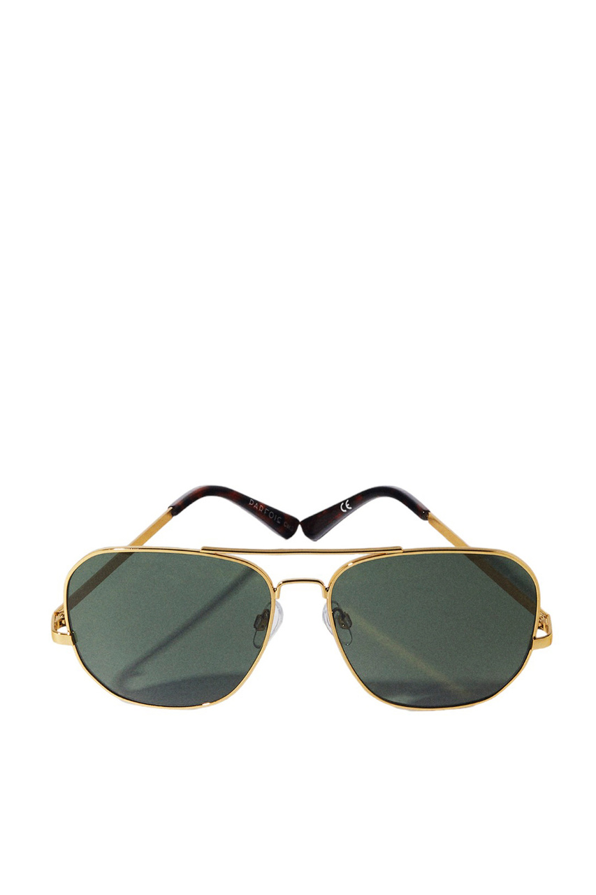 Солнцезащитные очки|Основной цвет:Золотой|Артикул:211713 | Фото 1