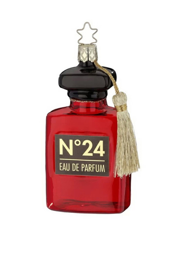 Елочная игрушка "Парфюм для нее", 10 см|Основной цвет:Красный Не имеет пола Inge's Christmas Елочная игрушка "Парфюм для нее", 10 см (цвет ), артикул 10101S023 | Фото 1